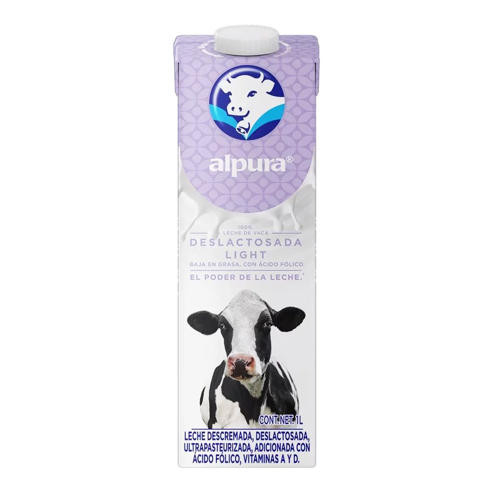 Leche Alpura Deslactosada Light 12/1 L