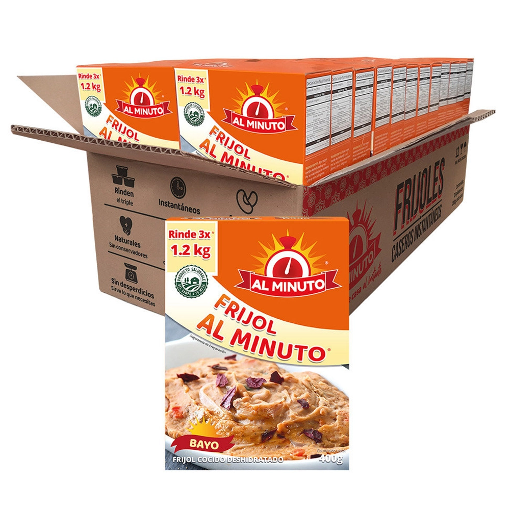 Frijol Bayo Al Minuto 20/400g