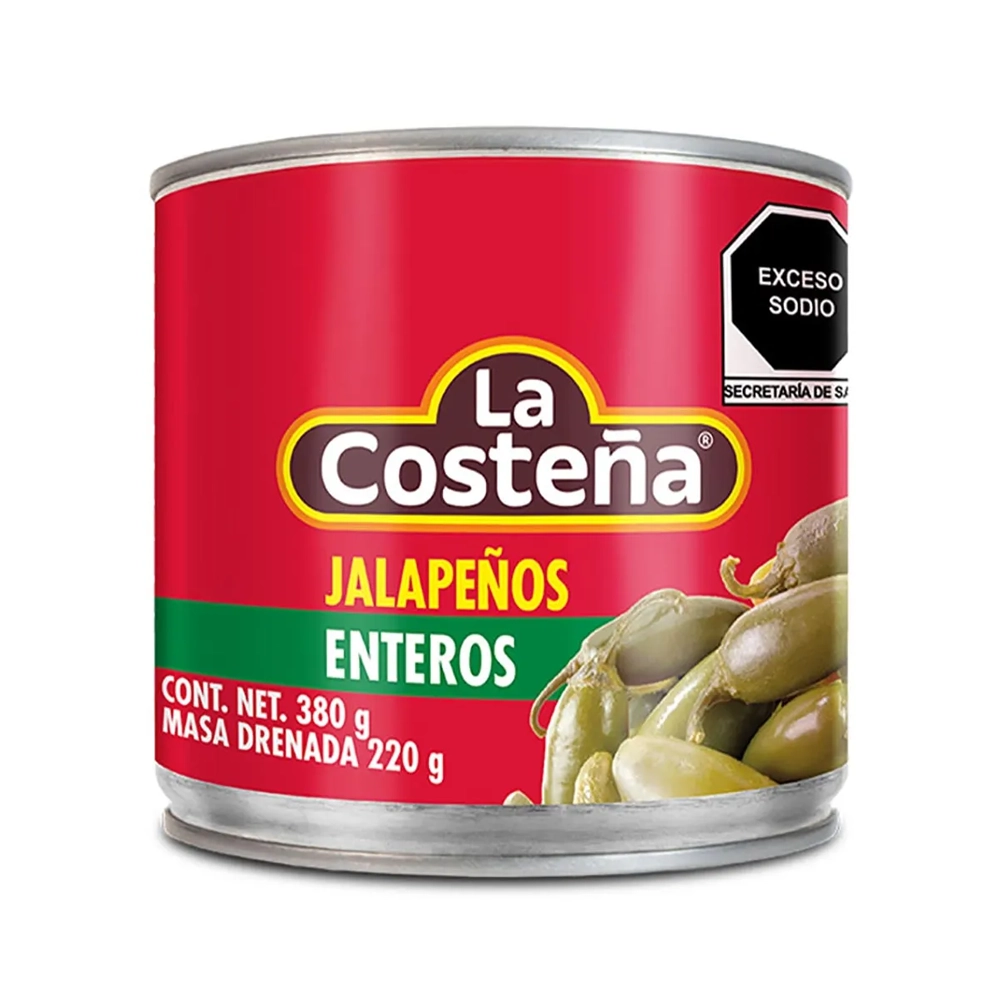Jalapeño La Costeña 24/380 g